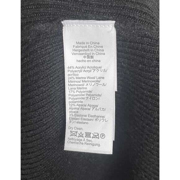 J. Crew Juliette Collarless Open Front Cardigan Sweater Wool Size Medium NEW - Picture 9 of 10
